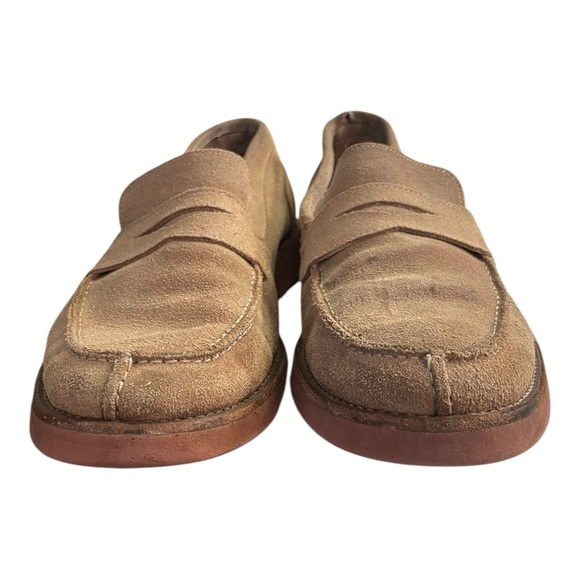 Hackett London Richmond Driver Shoes Moccasin Slip On Loafer Tan Mens Shoes Sz 7 - Picture 7 of 12